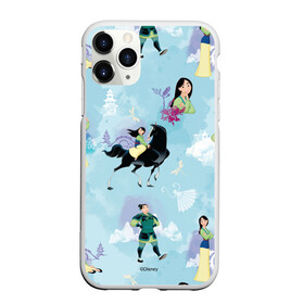 Чехол для iPhone 11 Pro Max матовый с принтом Мулан в городе Новоалтайск, Силикон |  | mulan | mushu | дракон | китай | лошадь | мулан | мушу