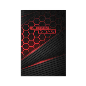Обложка для паспорта матовая кожа с принтом Forza Horizon в городе Новоалтайск, натуральная матовая кожа | размер 19,3 х 13,7 см; прозрачные пластиковые крепления | fh4 | forza | games | horizon | playground | авто | гонки | горизонт | машины | сила | фестиваль | форза | хоризон