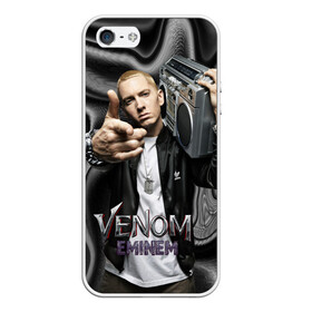 Чехол для iPhone 5/5S матовый с принтом Eminem-Venom в городе Новоалтайск, Силикон | Область печати: задняя сторона чехла, без боковых панелей | eminem | rap | venom eminem | рэп | хип хоп | эминем