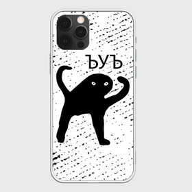 Чехол для iPhone 12 Pro Max с принтом ЪУЪ СЪУКА в городе Новоалтайск, Силикон |  | mem | meme | memes | кот | котик | коты | кошка | кошки | мем | мемы | прикол | приколы | съука | ъуъ