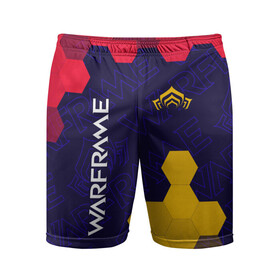 Мужские шорты спортивные с принтом WARFRAME  ВАРФРЕЙМ в городе Новоалтайск,  |  | frame | game | games | logo | prime | war | warframe | вар | варфрейм | игра | игры | кува | лого | логотип | логотипы | прайм | символ | символы | фрейм