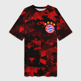 Платье-футболка 3D с принтом Bayern | Бавария в городе Новоалтайск,  |  | bayern | coutihno | fc | football | football club | lewandowski | muller | бавария | гостевая | гостей | коутиньо | ле | левандовски | левандовский | лига европы | лига чемпионов | лч | мюллер | рпл | спортивная | фк | форма | футбол