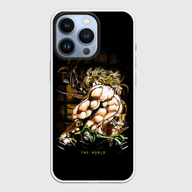 Чехол для iPhone 13 Pro с принтом Джонатан на черном в городе Новоалтайск,  |  | anime | jojo | jojo’s bizarre adventure | аниме | анимэ | биззаре адвенчер | джо | джо джо | джоджо | джонатан джостар | дзёсукэ хигасиката | дзётаро кудзё | жожо | игги | кира | лого | манга | невероятные приключения