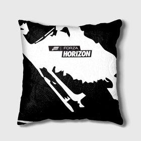 Подушка 3D с принтом Forza Horizon в городе Новоалтайск, наволочка – 100% полиэстер, наполнитель – холлофайбер (легкий наполнитель, не вызывает аллергию). | состоит из подушки и наволочки. Наволочка на молнии, легко снимается для стирки | fh4 | forza | games | horizon | playground | авто | гонки | горизонт | машины | сила | фестиваль | форза | хоризон