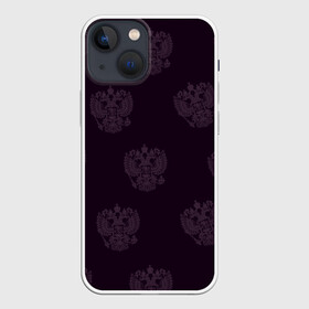 Чехол для iPhone 13 mini с принтом Герб в городе Новоалтайск,  |  | герб | герб россии | двуглавый | двуглавый орел | двухглавый | защитник | орел | отечества | отечество | патриот | патриотизм | родина | российская федерация | российский | россия | символ