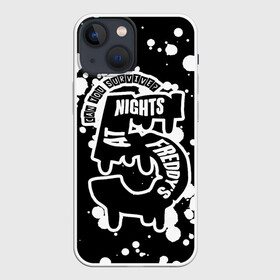 Чехол для iPhone 13 mini с принтом Five Nights at Freddy в городе Новоалтайск,  |  | 4 | bonnie | chica | fnaf | foxy | freddy | funny | horror | scary | sfm | бонни | майк | ночей | пять | ужас | фокси | фредди | чика | шмидт