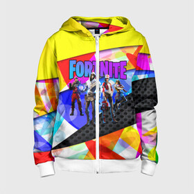Детская толстовка 3D на молнии с принтом FORTNITE NEW SEASON 2020 в городе Новоалтайск, 100% полиэстер |  манжеты и пояс оформлены широкой мягкой резинкой, двухслойный капюшон со шнурком для регулировки, спереди карманы и застежка-молния
 | 2019 | battle royale | chapter 2 | epic games | fortnite | game | season x | zombie | зомби | фортнайт