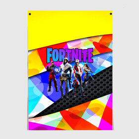 Постер с принтом FORTNITE NEW SEASON 2020 в городе Новоалтайск, 100% бумага
 | бумага, плотность 150 мг. Матовая, но за счет высокого коэффициента гладкости имеет небольшой блеск и дает на свету блики, но в отличии от глянцевой бумаги не покрыта лаком | Тематика изображения на принте: 2019 | battle royale | chapter 2 | epic games | fortnite | game | season x | zombie | зомби | фортнайт