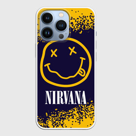 Чехол для iPhone 13 Pro с принтом NIRVANA   НИРВАНА в городе Новоалтайск,  |  | Тематика изображения на принте: band | cobain | face | kurt | logo | music | nirvana | rock | rocknroll | группа | кобейн | курт | лого | логотип | музыка | музыкальная | нирвана | рожица | рок | рокнролл | символ