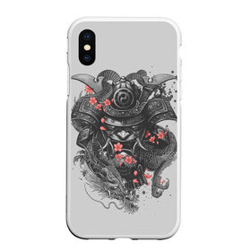 Чехол для iPhone XS Max матовый с принтом Samurai в городе Новоалтайск, Силикон | Область печати: задняя сторона чехла, без боковых панелей | Тематика изображения на принте: острова | самурай | токио | япония