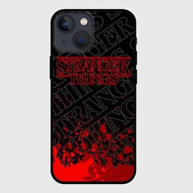 Чехол для iPhone 13 mini с принтом ОЧЕНЬ СТРАННЫЕ ДЕЛА   STRANGER в городе Новоалтайск,  |  | netflix | series | strange | stranger | things | бобби | браун | вулфард | дела | демогорген | дина | лого | логотип | логотипы | милли | нетфликс | одиннадцать | очень | сериал | сериалы | символ | символы | странные | финн