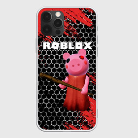 Чехол для iPhone 12 Pro Max с принтом ROBLOX PIGGY - СВИНКА ПИГГИ в городе Новоалтайск, Силикон |  | Тематика изображения на принте: pig | piggy | roblox | игра | компьютерная игра | логотип | онлайн | онлайн игра | пигги | поросенок | роблакс | роблокс | свинка | свинья