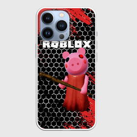 Чехол для iPhone 13 Pro с принтом ROBLOX PIGGY   СВИНКА ПИГГИ в городе Новоалтайск,  |  | Тематика изображения на принте: pig | piggy | roblox | игра | компьютерная игра | логотип | онлайн | онлайн игра | пигги | поросенок | роблакс | роблокс | свинка | свинья