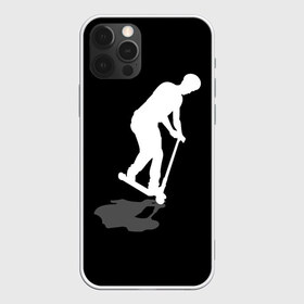 Чехол для iPhone 12 Pro Max с принтом Самокат трюковой MANUAL в городе Новоалтайск, Силикон |  | freestyle scooter | prorider | scooter | skatepark | street scooter | stunt | stunt scooter | прорайдер | райдер | самокат | самокат фристайл | скутер | скутерист | стрит | трюк | трюковой самокат | трюковый самокат | фристайл | хипстер