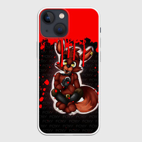 Чехол для iPhone 13 mini с принтом Five Nights At Freddys в городе Новоалтайск,  |  | 5 ночей | 5 ночей с фредди | 5 ночей с фреди | five nights at freddys | fnaf | foxy | аниматроники | игра | компьютерная игра | пять ночей с фредди | фокси | фредди | фреди | чика