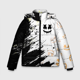 Зимняя куртка для мальчиков 3D с принтом MARSHMELLO МАРШМЕЛЛОУ в городе Новоалтайск, ткань верха — 100% полиэстер; подклад — 100% полиэстер, утеплитель — 100% полиэстер | длина ниже бедра, удлиненная спинка, воротник стойка и отстегивающийся капюшон. Есть боковые карманы с листочкой на кнопках, утяжки по низу изделия и внутренний карман на молнии. 

Предусмотрены светоотражающий принт на спинке, радужный светоотражающий элемент на пуллере молнии и на резинке для утяжки | face | logo | marsh | marshmallow | marshmello | marshmelo | mello | smile | лицо | лого | маршмеллов | маршмеллоу | маршмеллу | маршмело | маршмелов | маршмелоу | маска | музыка | рожица | символ | смайл | улыбка