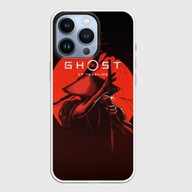 Чехол для iPhone 13 Pro с принтом Ghost of Tsushima в городе Новоалтайск,  |  | Тематика изображения на принте: ghost of tsushima | воин | игра | катана | рисунок | самурай | человек