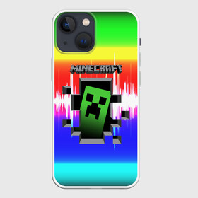 Чехол для iPhone 13 mini с принтом Minecraft (S) в городе Новоалтайск,  |  | craft | creeper | dungeon | dungeons | earth | game | logo | mine | minecraft | minecraft dungeons | mobile | online | дунгеонс | земля | зомби | игра | крипер | лого | майкрафт | майнкрафт | онлайн | подземелье