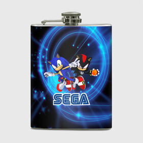 Фляга с принтом Sonic SEGA в городе Новоалтайск, металлический корпус | емкость 0,22 л, размер 125 х 94 мм. Виниловая наклейка запечатывается полностью | Тематика изображения на принте: hedgehog | metal sonic | silver | silver the hedgehog | sonic | sonic boom | sonic the hedgehog | ёж сонник | игры | соник | фильмы