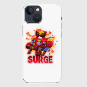 Чехол для iPhone 13 mini с принтом Сердж Бравл Старс (Surge BS) в городе Новоалтайск,  |  | brawl stars | brawler | miphic | surge | бравл старс | бравлер | мифический | сердж