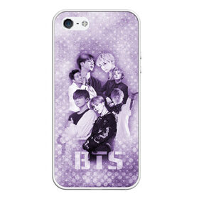 Чехол для iPhone 5/5S матовый с принтом BTS в городе Новоалтайск, Силикон | Область печати: задняя сторона чехла, без боковых панелей | bts | jungkook | rm | бойбенд | бтс | ви | джей хоуп | джонгук | сюга | чимин | чин