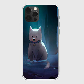 Чехол для iPhone 12 Pro Max с принтом Одинокий пес в озере слез в городе Новоалтайск, Силикон |  | вода | животные | зверек | одинокий | одиночество | озеро | пес | слезы | собака | щенок