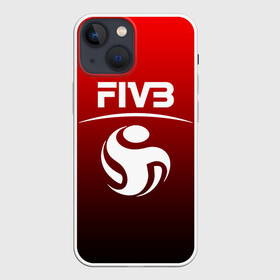 Чехол для iPhone 13 mini с принтом FIVB ВОЛЕЙБОЛ в городе Новоалтайск,  |  | fivb | voleybal | volleyball | волебол | волейбол | волейбола | волейболист | волейболистка | воллейбол | международная | федерация | фивб