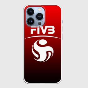 Чехол для iPhone 13 Pro с принтом FIVB ВОЛЕЙБОЛ в городе Новоалтайск,  |  | fivb | voleybal | volleyball | волебол | волейбол | волейбола | волейболист | волейболистка | воллейбол | международная | федерация | фивб