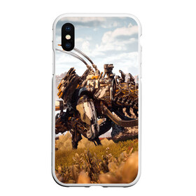 Чехол для iPhone XS Max матовый с принтом Horizon Zero Dawn в городе Новоалтайск, Силикон | Область печати: задняя сторона чехла, без боковых панелей | aloy | antasy girl | art | artwork | digital art | fantasy | horizon | horizon: zero dawn | landscape | tallneck | warrior fantasy | weapon | zero dawn