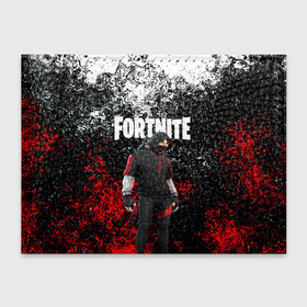 Обложка для студенческого билета с принтом IKONIK FORTNITE в городе Новоалтайск, натуральная кожа | Размер: 11*8 см; Печать на всей внешней стороне | Тематика изображения на принте: 2019 | battle royale | chapter 2 | epic games | fortnite | game | season x | zombie | зомби | фортнайт