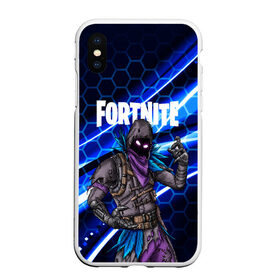 Чехол для iPhone XS Max матовый с принтом FORTNITE RAVEN в городе Новоалтайск, Силикон | Область печати: задняя сторона чехла, без боковых панелей | 2019 | battle royale | chapter 2 | epic games | fortnite | game | season x | zombie | зомби | фортнайт