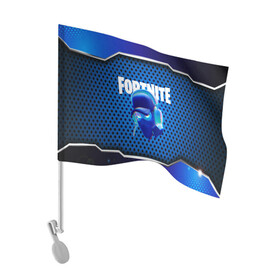Флаг для автомобиля с принтом FORTNITE NINJA в городе Новоалтайск, 100% полиэстер | Размер: 30*21 см | 2019 | battle royale | chapter 2 | epic games | fortnite | game | season x | zombie | зомби | фортнайт