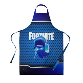 Фартук 3D с принтом FORTNITE NINJA в городе Новоалтайск, 100% полиэстер | общий размер — 65 х 85 см, ширина нагрудника — 26 см, горловина — 53 см, длина завязок — 54 см, общий обхват в поясе — 173 см. Принт на завязках и на горловине наносится с двух сторон, на основной части фартука — только с внешней стороны | 2019 | battle royale | chapter 2 | epic games | fortnite | game | season x | zombie | зомби | фортнайт
