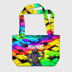 Пляжная сумка 3D с принтом FORTNITE в городе Новоалтайск, 100% полиэстер | застегивается на металлическую кнопку; внутренний карман застегивается на молнию. Стенки укреплены специальным мягким материалом, чтобы защитить содержимое от несильных ударов
 | 2019 | battle royale | chapter 2 | epic games | fortnite | game | season x | zombie | зомби | фортнайт
