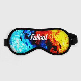 Маска для сна 3D с принтом FALLOUT / ФЭЛЛАУТ в городе Новоалтайск, внешний слой — 100% полиэфир, внутренний слой — 100% хлопок, между ними — поролон |  | 
