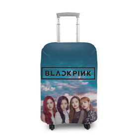 Чехол для чемодана 3D с принтом BlackPink в городе Новоалтайск, 86% полиэфир, 14% спандекс | двустороннее нанесение принта, прорези для ручек и колес | blackpink  bts | bp | how you like that | jennie | jisoo | kill this love | lalisa | lalisa monoban | lisa | rose | yg | блекпинк | блэкпинк | голубая | дженни | джису | закат | лалиса | лалиса монобан | лиса | небо | облака | пак розэ | роза | 