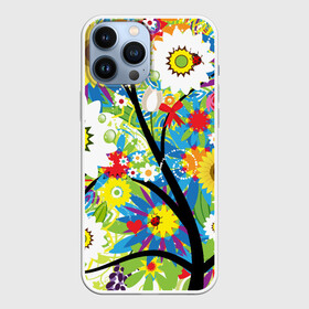 Чехол для iPhone 13 Pro Max с принтом Flowering tree в городе Новоалтайск,  |  | Тематика изображения на принте: бабочки | девушкам | зелень | природа | цветы