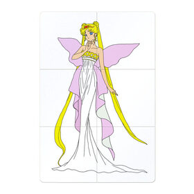 Магнитный плакат 2Х3 с принтом Sailor Moon/Серенити в городе Новоалтайск, Полимерный материал с магнитным слоем | 6 деталей размером 9*9 см | bunny | luna | princess | serenity | stars | usagi | wings | ангел | волосы | девушка | детям | звездная | звезды | королева | корона | крылья | луна | любовь | малышка | марс | радуга | сейлор мун | токио | усаги цукино | школьные 