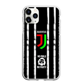 Чехол для iPhone 11 Pro Max матовый с принтом ювентус в городе Новоалтайск, Силикон |  | Тематика изображения на принте: no pirlo no party juventus | фк | фк ювентус | ювентус футболка