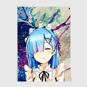 Постер с принтом Re: Zero. Жизнь с нуля в городе Новоалтайск, 100% бумага
 | бумага, плотность 150 мг. Матовая, но за счет высокого коэффициента гладкости имеет небольшой блеск и дает на свету блики, но в отличии от глянцевой бумаги не покрыта лаком | re: zero. жизнь с нуля в альтернативном мире | аниме | веб роман | манга