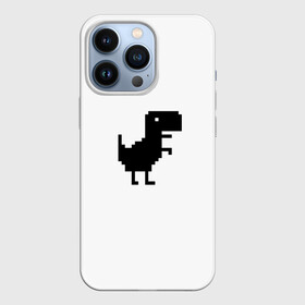 Чехол для iPhone 13 Pro с принтом Google динозаврик в городе Новоалтайск,  |  | dino | dinomax | googledino | дино | динозавр | потерялся