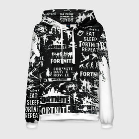 Мужская толстовка 3D с принтом Fortnite в городе Новоалтайск, 100% полиэстер | двухслойный капюшон со шнурком для регулировки, мягкие манжеты на рукавах и по низу толстовки, спереди карман-кенгуру с мягким внутренним слоем. | 2 глава | 2 сезон | fortnite | fortnite 2 | game | боевой пропуск | боевой пропуск 2 сезона 2 главы фортнайт | игра | фортнайт | экшен