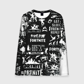 Мужской лонгслив 3D с принтом Fortnite. в городе Новоалтайск, 100% полиэстер | длинные рукава, круглый вырез горловины, полуприлегающий силуэт | 2 глава | 2 сезон | fortnite | fortnite 2 | game | боевой пропуск | боевой пропуск 2 сезона 2 главы фортнайт | игра | фортнайт | экшен