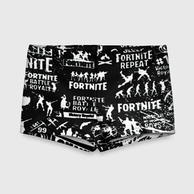 Детские купальные плавки 3D с принтом Fortnite. в городе Новоалтайск, Полиэстер 85%, Спандекс 15% | Слитный крой, подклад по переду изделия, узкие бретели | Тематика изображения на принте: 2 глава | 2 сезон | fortnite | fortnite 2 | game | боевой пропуск | боевой пропуск 2 сезона 2 главы фортнайт | игра | фортнайт | экшен