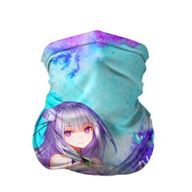 Бандана-труба 3D с принтом Re:Zero в городе Новоалтайск, 100% полиэстер, ткань с особыми свойствами — Activecool | плотность 150‒180 г/м2; хорошо тянется, но сохраняет форму | anime girls | cute | emilia | kawaii | re zero | subaru | альтернативном мире | ангел | аниме девушка | анимешникам | воительница | девочка | жизнь | зеро | кавайный | лед | милые | нацуки | няшные | рем | стелла | субару