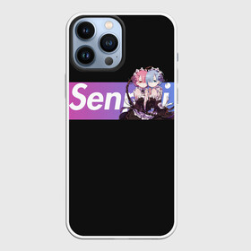 Чехол для iPhone 13 Pro Max с принтом Re:Zero в городе Новоалтайск,  |  | anime | glitch | japan | ram | re | rem | rezero | senpai | subaru | waifu | zero | анимация | аниме | вайфу | глитч | глич | мультсериал | мультфильм | семпай | сенпай | сериал | япония