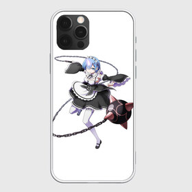 Чехол для iPhone 12 Pro Max с принтом ReZero в городе Новоалтайск, Силикон |  | Тематика изображения на принте: anime | glitch | japan | ram | re | rem | rezero | senpai | subaru | waifu | zero | анимация | аниме | вайфу | глитч | глич | мультсериал | мультфильм | семпай | сенпай | сериал | япония