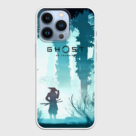 Чехол для iPhone 13 Pro с принтом Ghost of Tsushima в городе Новоалтайск,  |  | Тематика изображения на принте: ghost of tsushima | игра | лес | природа | рисунок | самурай