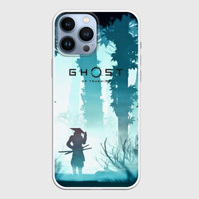 Чехол для iPhone 13 Pro Max с принтом Ghost of Tsushima в городе Новоалтайск,  |  | Тематика изображения на принте: ghost of tsushima | игра | лес | природа | рисунок | самурай