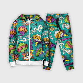 Детский костюм 3D с принтом Pop art comics в городе Новоалтайск,  |  | art | collage | comics | pattern
sticker | pop | pop art | popular | textures | арт | коллаж | комикс | паттерн | поп | поп арт | стикер | текстуры | фон